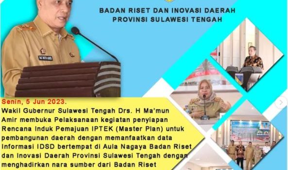 Kegiatan Sosialisasi Penyiapan Rencana Induk Pemajuan Iptek