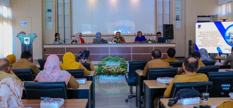 Bersama BKD dan Untad, Brida Sulteng Lakukan Riset Evaluasi Kinerja Aparatur Melalui “Kampung Berani Riset” Tahun 2025 Bersama BKD dan Untad, Brida Sulteng Lakukan Riset Evaluasi Kinerja Aparatur Melalui “Kampung Berani Riset” Tahun 2025