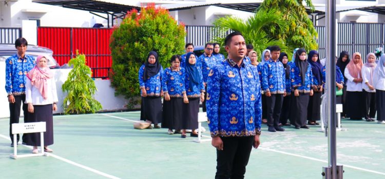 Peringati HUT KORPRI Ke-54, Brida Sulteng Gelar Apel Pagi