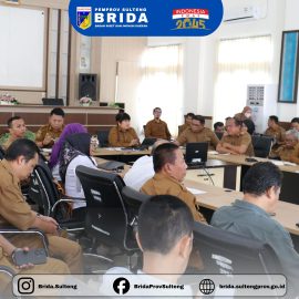 Perkuat Ekosistem Inovasi, BRIDA Sulteng Gelar Rapat Pembahasan Riset Prioritas Perangkat Daerah