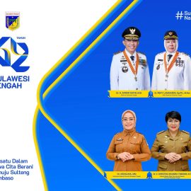 Badan Riset dan Inovasi Daerah Provinsi Sulawesi Tengah mengucapkan