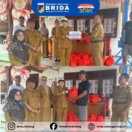 BRIDA SULTENG SALURKAN BANTUAN KEMANUSIAAN UNTUK KORBAN GEMPA DI DESA BAHAGIA, KABUPATEN SIGI
