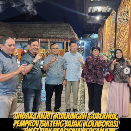 Tindak Lanjut Kunjungan Gubernur, Pemprov Sulteng Jajaki Kolaborasi Riset dan Beasiswa Bersama Hainan University