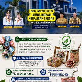 Halo Sahabat Inovator dan Pelaku UMKM Sulawesi Tengah