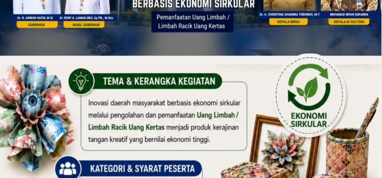 Halo Sahabat Inovator dan Pelaku UMKM Sulawesi Tengah