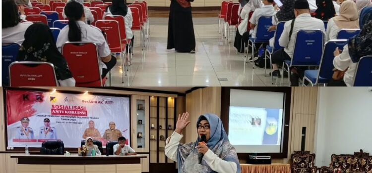 ASN Brida Sulteng Ikuti Sosialisasi Antikorupsi dan Penguatan Nilai BerAKHLAK